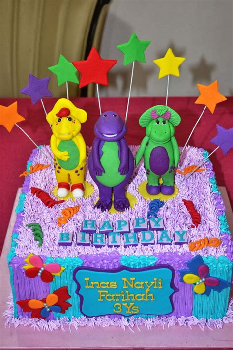 MyPu3 Cake House: Barney n Friends Cake