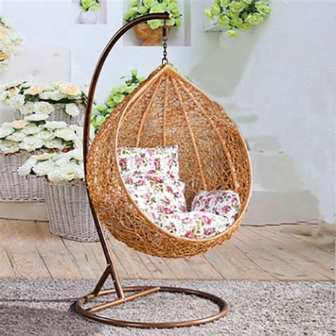 Rattan style hanging chair swing - eGuriro the smart choice for ...