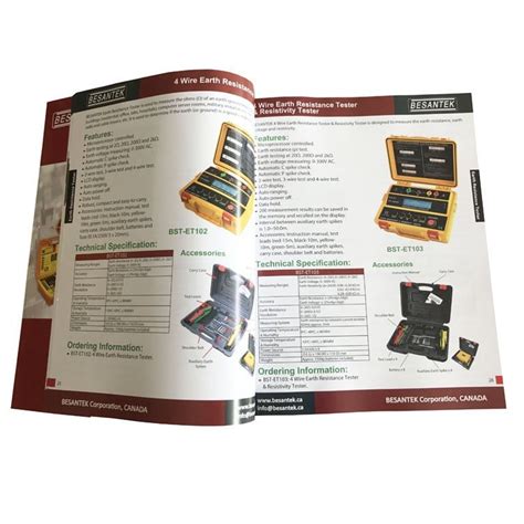 booklet printing service - YBJ Book Printing