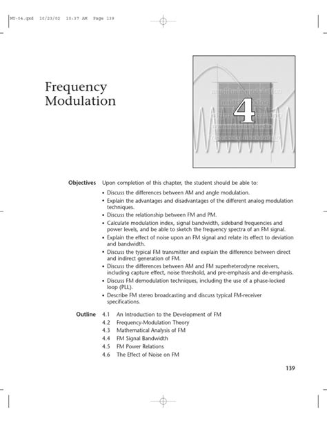 FM | PDF | Frequency Modulation | Modulation