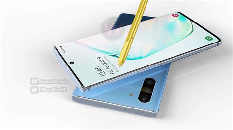 Samsung Galaxy Note 10 Renders Finalized in Bold New Colors - Concept ...