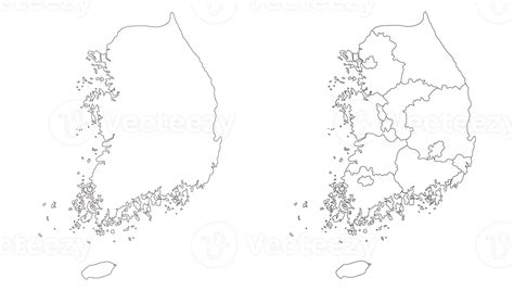 South Korea Map Vector Jungle Maps Map Of Korea Png F - vrogue.co