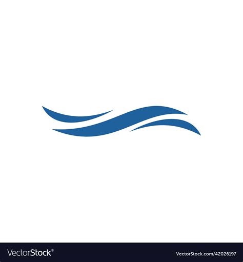 Water wave Royalty Free Vector Image - VectorStock