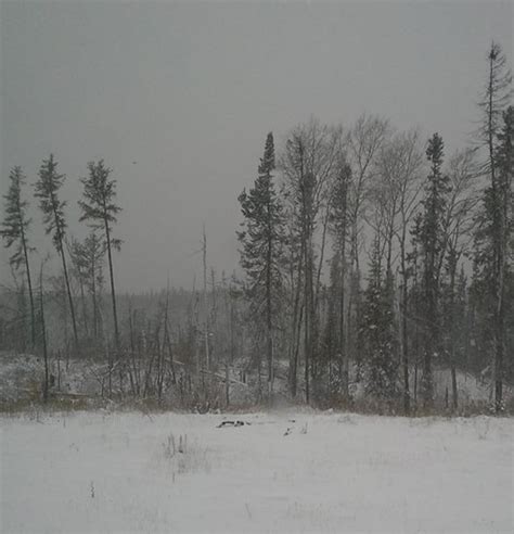 PHOTOS: Northern Manitoba plunged into winter with major snowfall ...