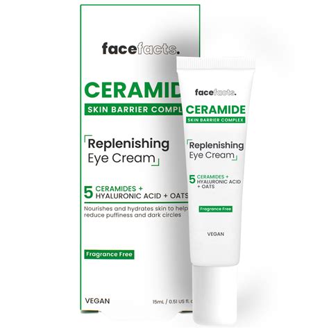 Creme de Olhos Ceramide Replenish Face Facts | Wells