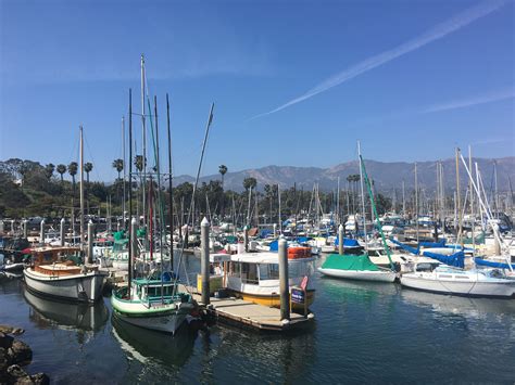 Santa Barbara Harbor | San francisco skyline, Skyline, Santa barbara