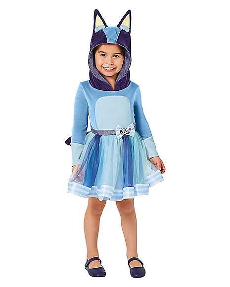 Toddler Girls Bluey Costume - Spirithalloween.com