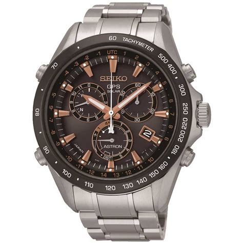 Men's GPS Solar Ceramic Bezel Chronograph Watch - Watches from Francis & Gaye Jewellers UK