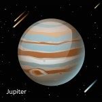 Cartoon realistic Saturn. Planet in solar system Stock Vector Image by ©cookamoto #306130350