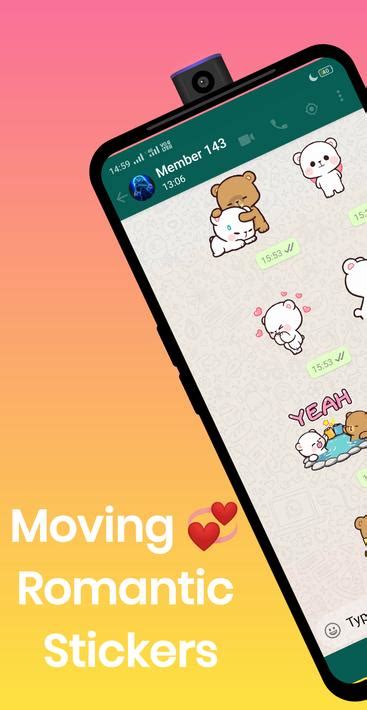 🥰 Moving Sticker - Animated Stickers for whatsapp for Android - APK ...