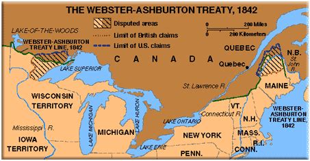 Webster-Ashburton Treaty - The Heritage Post