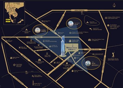 IBN-Bukit-Bintang-Location-Map | New Property Launch - Kuala Lumpur, Selangor