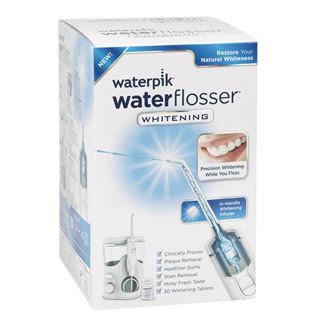 WATERPIK W/FLOSSER WHITENING WF-06