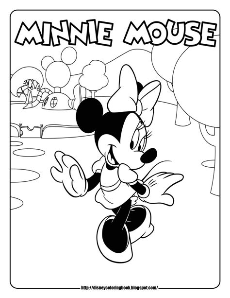 Mickey Mouse Clubhouse House Coloring Pages