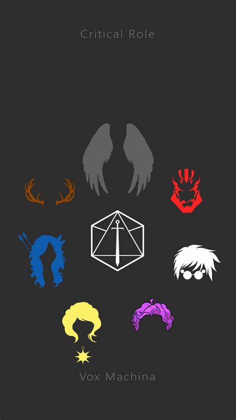 Vox Machina Symbol - Machina Vox Campaign Critical Role Character ...