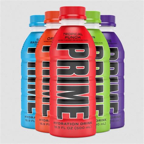 Prime Hydration Drink, Tropical Punch, 16.9 fl oz, Nepal | Ubuy