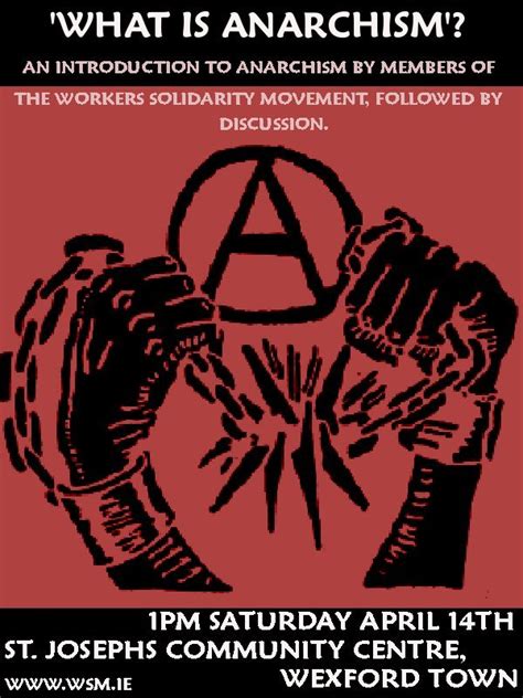 Introduction to Anarchism Meeting - Wexford Town. - Indymedia Ireland