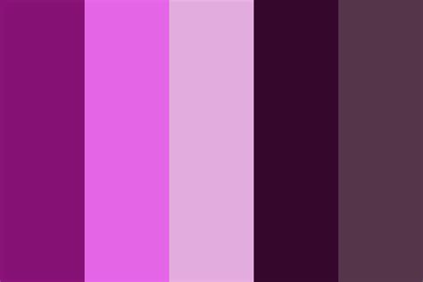 Black Amethyst Color Palette