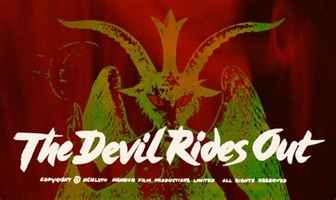 The Devil Rides Out - Restored and Altered — Contains Moderate Peril