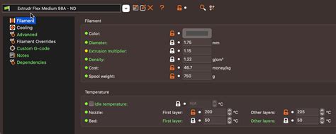 Prusa Mini Settings 0.6mm Nozze, Flex Filament (98A) - Best settings so far – General discussion ...