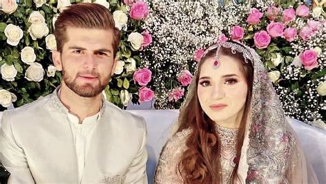 Shaheen Afridi gets married to Shahid Afridi's daughter; Cricketers ...