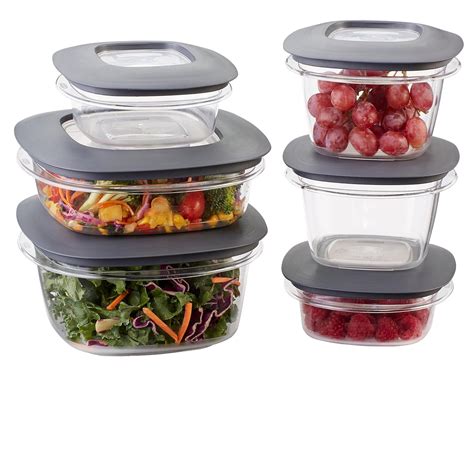 Rubbermaid Premier Food Storage Containers, 12-Piece Set – Just $14.77 ...