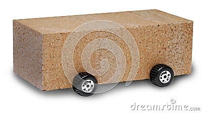 SUV Brick Car Stock Photography - Image: 3285792