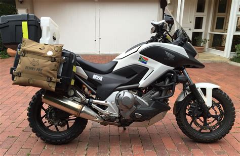 Honda NC700X DCT Adventure ready Cape Town to Kenya 2 | Adventure bike ...