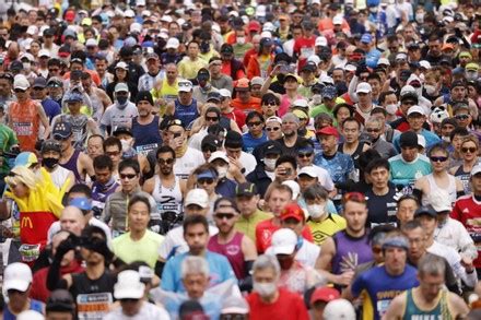 Runners Action During Tokyo Marathon 2023 Editorial Stock Photo - Stock Image | Shutterstock