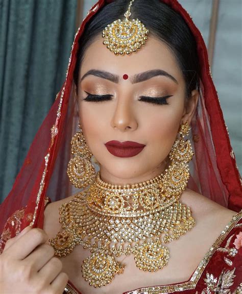 Indian Pakistani Bridal Makeup Pics - Wavy Haircut