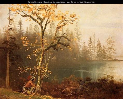 Indian Scout - Albert Bierstadt - WikiGallery.org, the largest gallery in the world