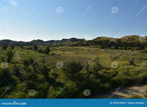 Back Country Hiking Trails in Rural North Dakota Stock Photo - Image of ...