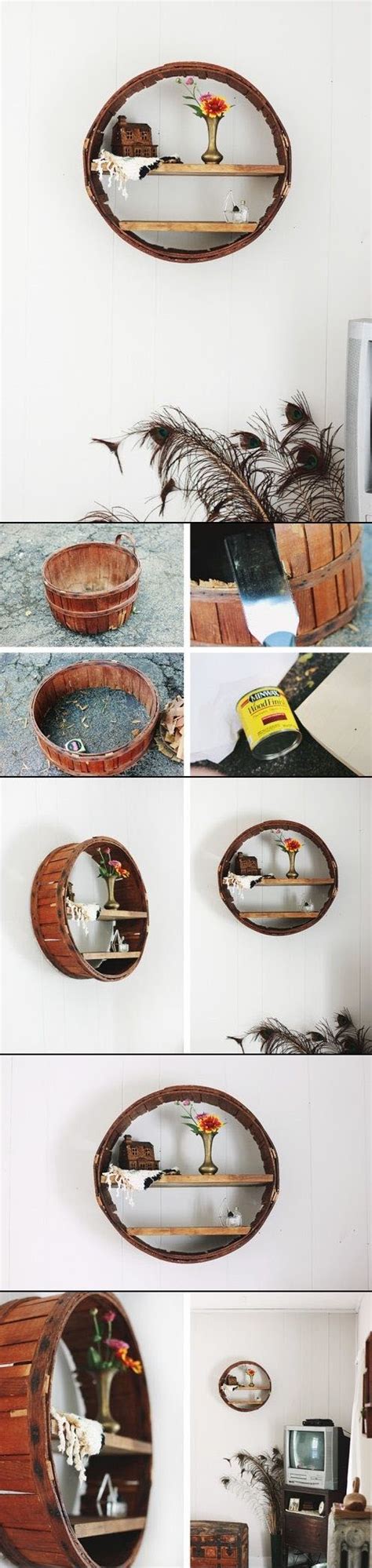 DIY Circle Shelf From Barrel | Best DIY Ideas