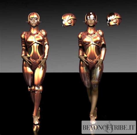 Beyoncé Robot costume by Eddie Yang for Bet Awards performance 2007-1 ...