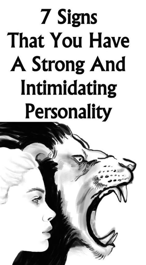 8 Signs You Have A Strong Personality That Might Intimidate Some People ...