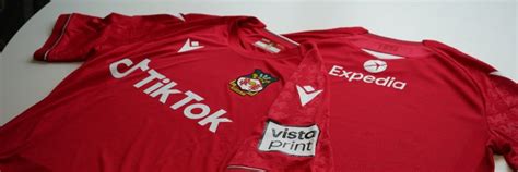 Wrexham AFC launch new promotion season home kit – VistaPrint becomes ...