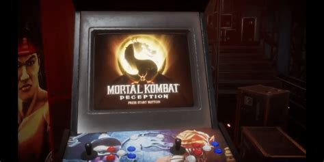 Mk Deception arcade machine up close : r/MortalKombat