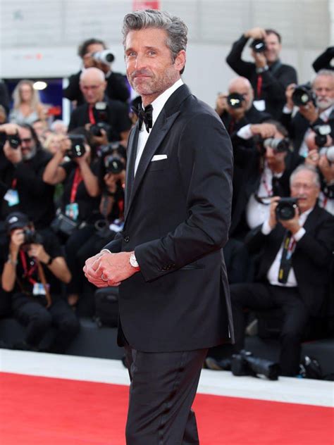 Ferrari Movie Event 2023 Patrick Dempsey Black Suit