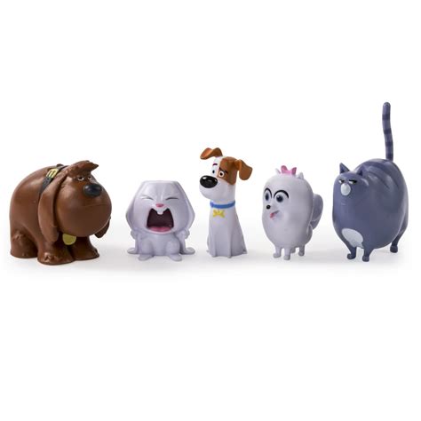 The Secret Life of Pets - Mini Pets Collectible Figures 5-Pack ...