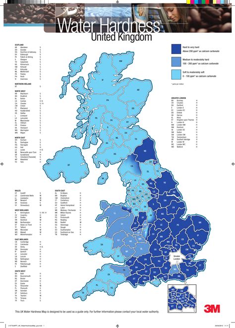 United Kingdom United Kingdom Water Hardness Chart Download Printable PDF | Templateroller