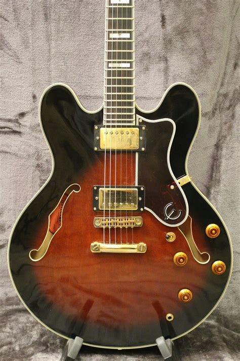 1998 Epiphone Sheraton II Vintage Sunburst > Guitars Electric Semi ...