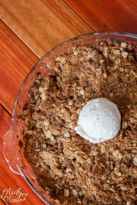 Easy Apple Crisp Recipe with Oatmeal Topping Dessert