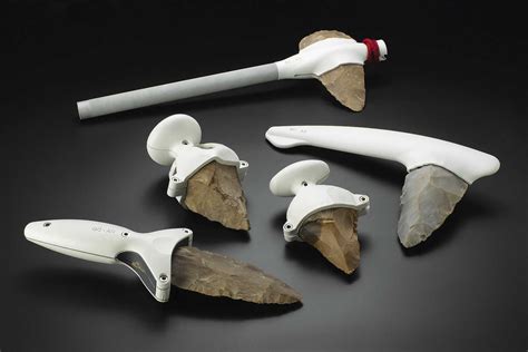 Drach and Ganchrow recreate ancient Paleolithic tools with 3D printing Ami Drach and Dov ...