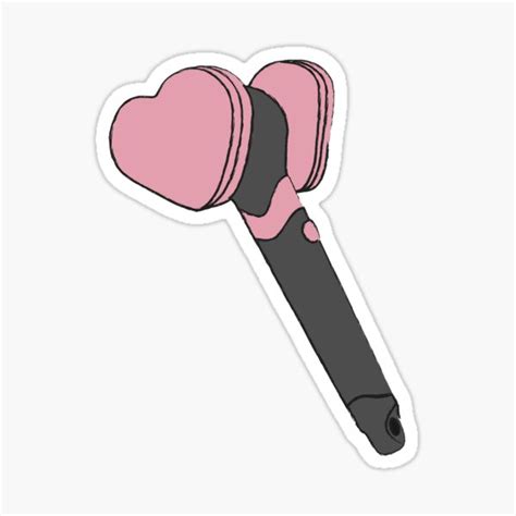 "Blackpink Light Stick ver.2" Sticker by chuuyaas | Redbubble