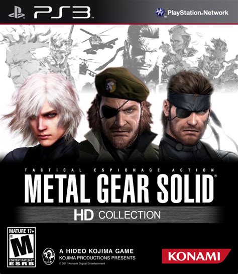 Metal Gear Solid HD Collection PlayStation 3 Box Art Cover by homero34