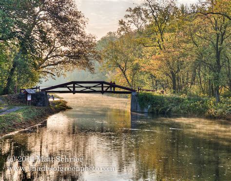 Bucks County Fall Foliage Photo Art Print - Delaware Canal Fall Morning ...