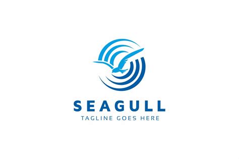 Seagull Logo (149718) | Logos | Design Bundles