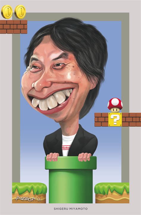 SHIGERU MIYAMOTO by LuisArriola on DeviantArt