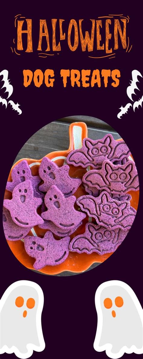 Spooky Halloween Dog Treat Recipe | Peace, Love, and Frenchie Farts ...