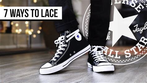 How to Tie Converse High Tops? - Shoe Effect